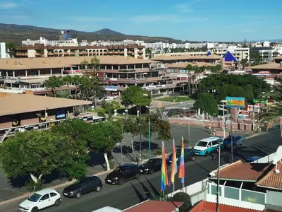 Vista general de una montaña o vista desde el apartamento