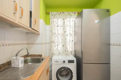 Una cocina o zona de cocina en 3BR Urban Flat - Centric & Confortable