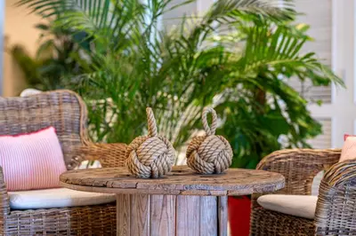 Zona de estar de Marina Suites Gran Canaria