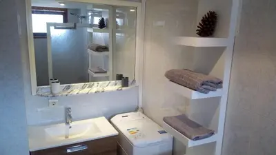 Un baño de Beautiful 2 bedroom apartment near Puerto Rico beach