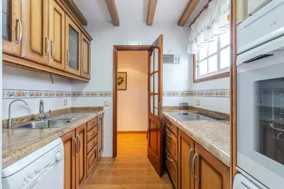 Una cocina o zona de cocina en Carvajal