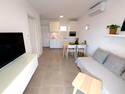 Plano de Suite Mirapuerto - Luxury apartment with sea view