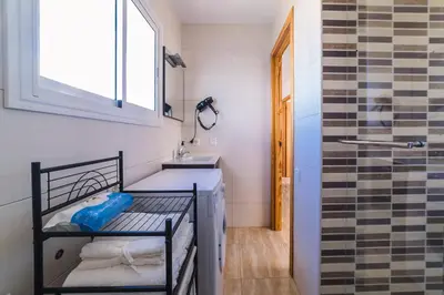 Cama o camas de una habitación en Maspalomas,Flipper