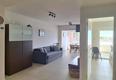 Zona de estar de Your Luxurious Home Near The Dunes!