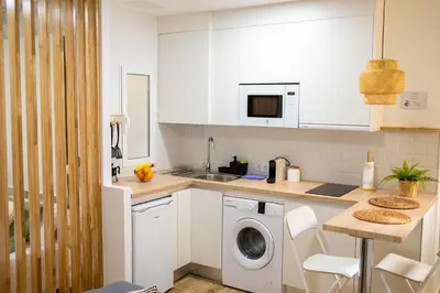 Una cocina o zona de cocina en Litlle Blondies 1