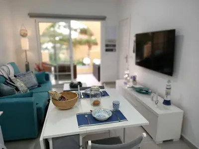 Zona de estar de Casa Lumière - A little gem in Maspalomas