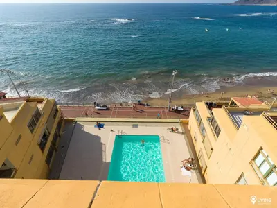 Vista general del mar o vista desde el apartamento