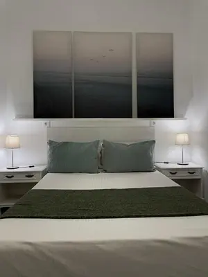 Cama o camas de una habitación en Casa Agustina