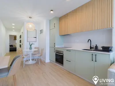 Una cocina o zona de cocina en Living Las Canteras Homes - BEACHFRONT IN STYLE