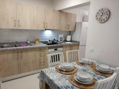 Una cocina o zona de cocina en Sunset Faro Vibbecanarias Sonnenland