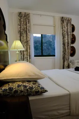 Cama o camas de una habitación en Casa Luisa