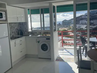 Una cocina o zona de cocina en El Libre Playa Puerto Rico