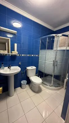 Un baño de Casa Rica