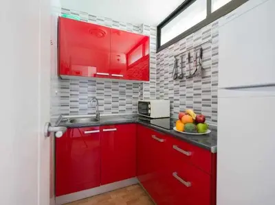 Una cocina o zona de cocina en Marlenghi Apartments 412