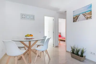 Zona de estar de Home2Book Comfy Apt Puerto Rico, Pool&Terrace