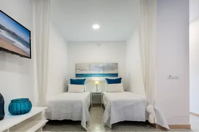Cama o camas de una habitación en Puccini Oasis - Edgar