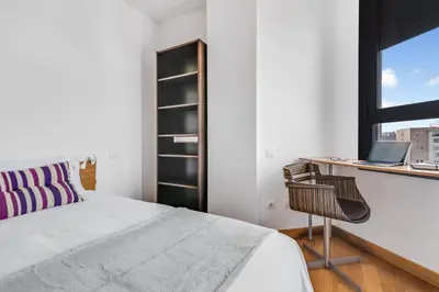 Cama o camas de una habitación en Home2Book Comfy Apartment Siete Palmas