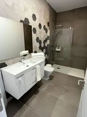 Un baño de Luxury Seaview Apartment Las Canteras
