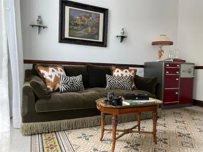 Zona de estar de Casa Colonial El Indiano