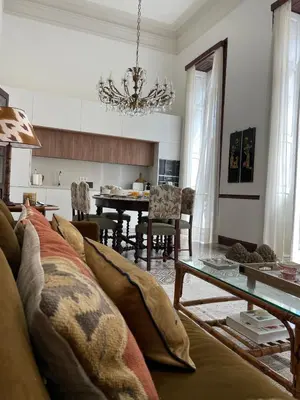 Zona de estar de Casa Colonial El Indiano