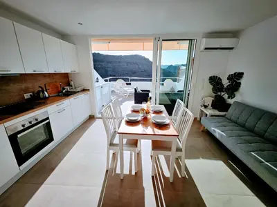 Una cocina o zona de cocina en Casa Ocean View