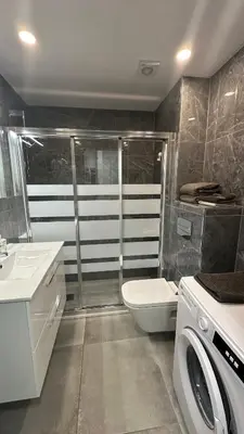 Un baño de Top Studio in Las Arenas, 4 OG, seitlicher Meerblick, im Herzen von Playa del Ingles, Gran Canaria