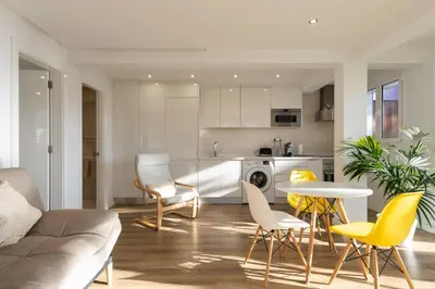 Zona de estar de Sunset Dream Apartment - San Agustín