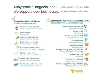 Certificado, premio, señal o documento que está expuesto en Living Las Canteras Homes - SEA BREEZE BEACHFRONT