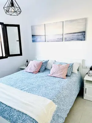 Cama o camas de una habitación en Villa Paraiso