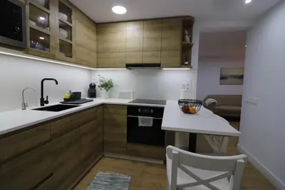 Una cocina o zona de cocina en Lovelly renovated apartment