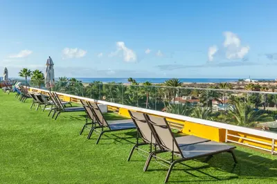Paisaje cerca de este hotel