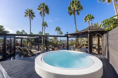 Un balcón o terraza de Corallium Dunamar by Lopesan Hotels - Adults Only
