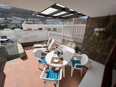 Un balcón o terraza de Guayana 23 beach apartment