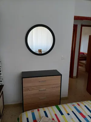Cama o camas de una habitación en Las Palmas - ideal visitantes o trabajadores desplazados