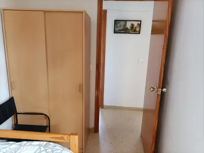 Cama o camas de una habitación en Las Palmas - ideal visitantes o trabajadores desplazados