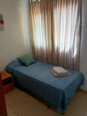 Cama o camas de una habitación en Las Palmas - ideal visitantes o trabajadores desplazados