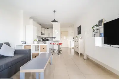 Una cocina o zona de cocina en Home2Book Stylish&Comfy Apartment Rambla, Terrace