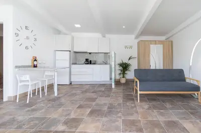 Una cocina o zona de cocina en Bungalows Lapahi