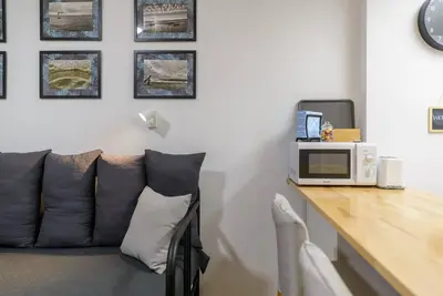 Zona de estar de Estudio en Playa de Las Canteras