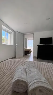 Cama o camas de una habitación en Salobre Blue Sky 2