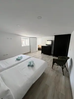 Cama o camas de una habitación en Salobre Blue Sky 2