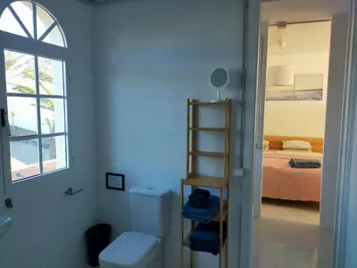Cama o camas de una habitación en Wohnung Sabina