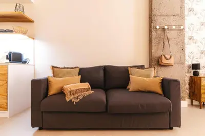 Zona de estar de Coral Canteras Loft by Gestión Vacacional Canarias