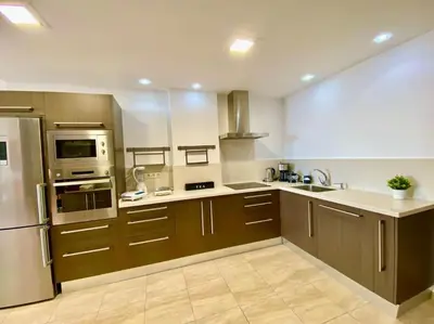 Una cocina o zona de cocina en Casa Arminda