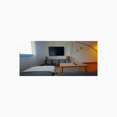 Una televisión o centro de entretenimiento en Casa Faro de Arinaga