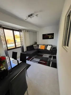 Zona de estar de Apartamento Playa Grande