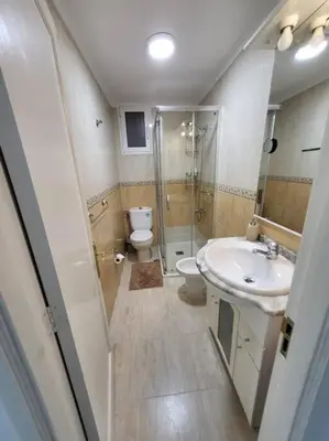 Un baño de Apartamento Playa Grande