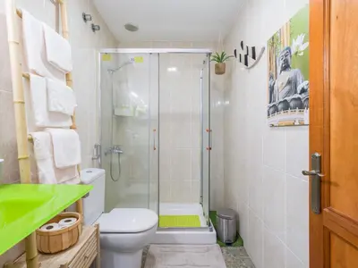Un baño de Bluebeach
