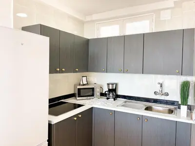 Una cocina o zona de cocina en Blue Ocean Holiday Home