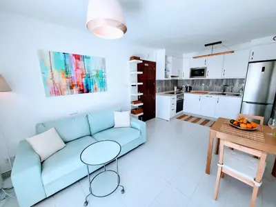 Una cocina o zona de cocina en Gran Ocean View